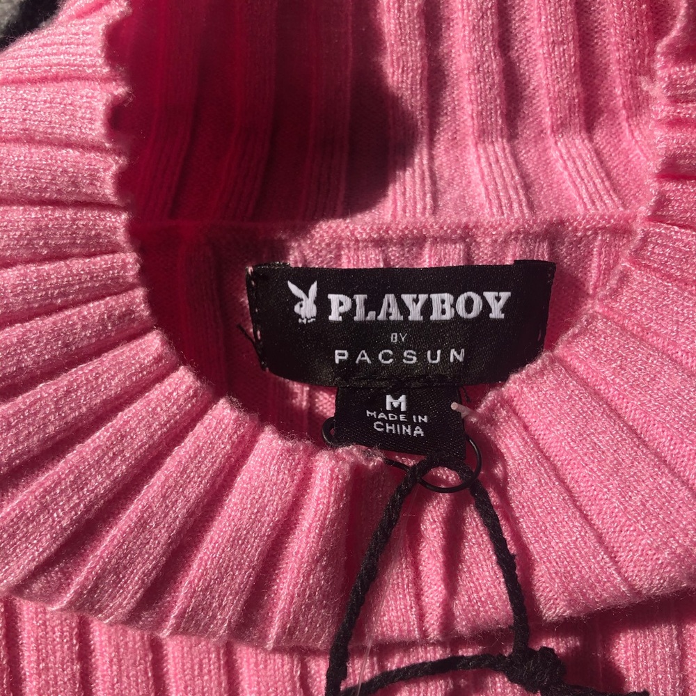 pink playboy shirt